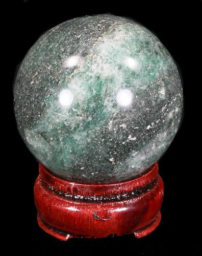 Aventurine (Green Quartz) Sphere - Glimmering #32153